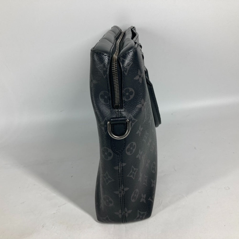 LOUIS VUITTON Business bag M44222 Monogram Eclipse Canvas black Monogram Eclipse Odise mens Used Authentic