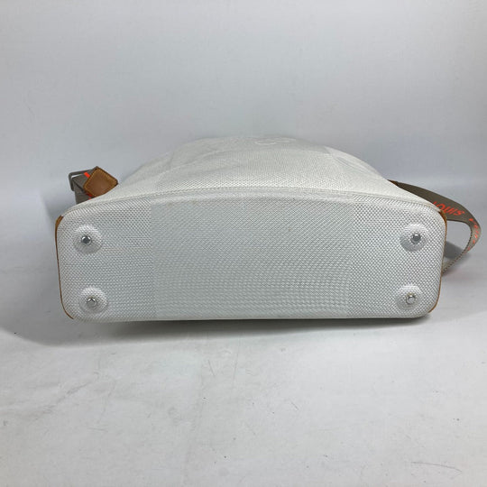 LOUIS VUITTON Shoulder Bag M80634 Damier Jean Canvas white Damier Jean Volunteer Drawstring Bag unisex(Unisex) Used Authentic
