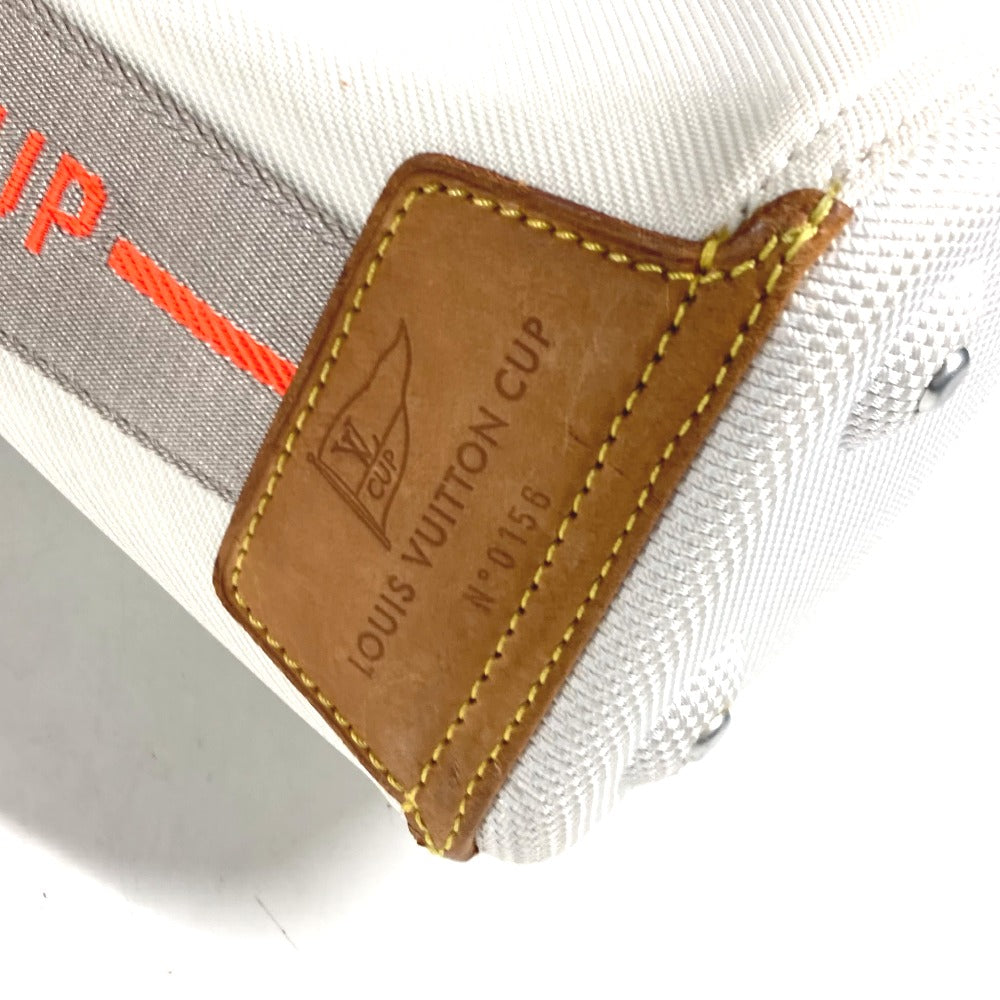 LOUIS VUITTON Shoulder Bag M80634 Damier Jean Canvas white Damier Jean Volunteer Drawstring Bag unisex(Unisex) Used Authentic