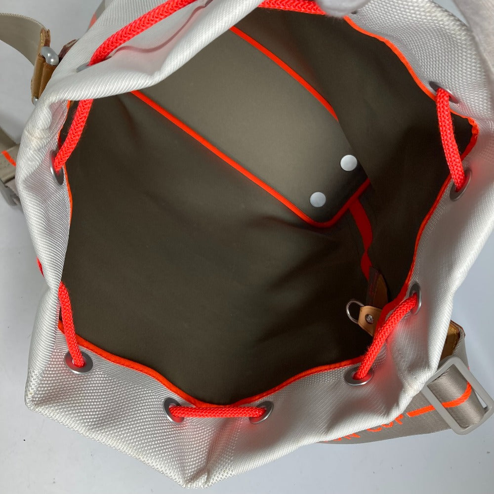 LOUIS VUITTON Shoulder Bag M80634 Damier Jean Canvas white Damier Jean Volunteer Drawstring Bag unisex(Unisex) Used Authentic