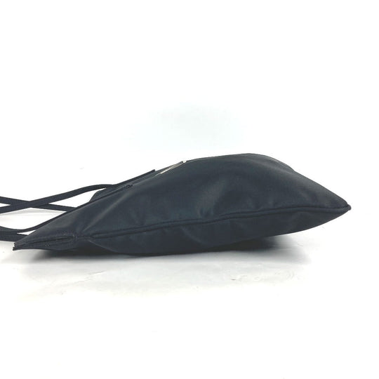 FENDI Shoulder Bag Nylon black vintage FF logo Women Used Authentic