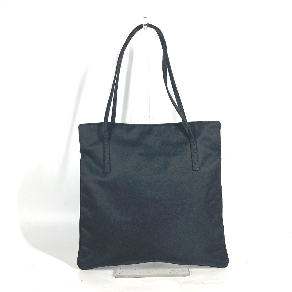 FENDI Shoulder Bag Nylon black vintage FF logo Women Used Authentic