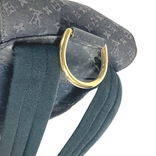 LOUIS VUITTON Backpack M92455 Monogram denim Navy Monogram Mini Denim MontsourisGM