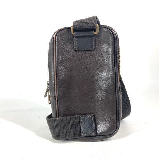LOUIS VUITTON Sling bag M92535 Utah leather Brown Utah Sui