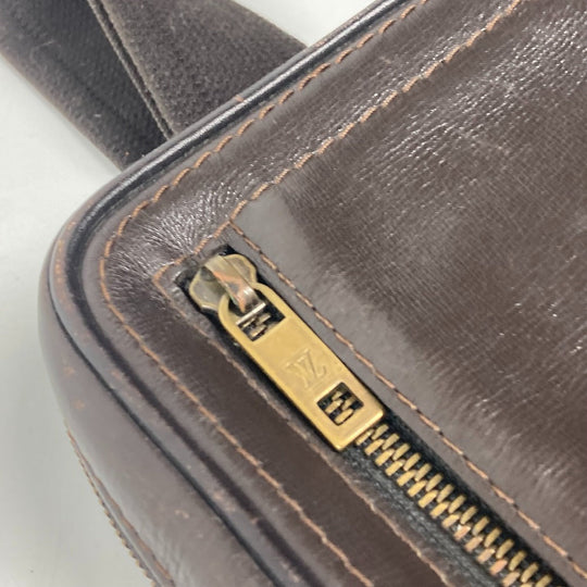 LOUIS VUITTON Sling bag M92535 Utah leather Brown Utah Sui
