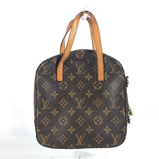 LOUIS VUITTON Handbag M47500 Monogram canvas Brown Monogram Spontini Women Used Authentic