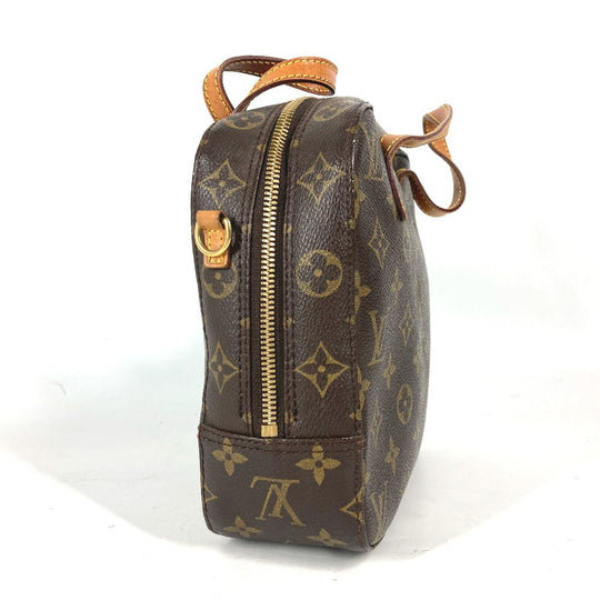 LOUIS VUITTON Handbag M47500 Monogram canvas Brown Monogram Spontini Women Used Authentic