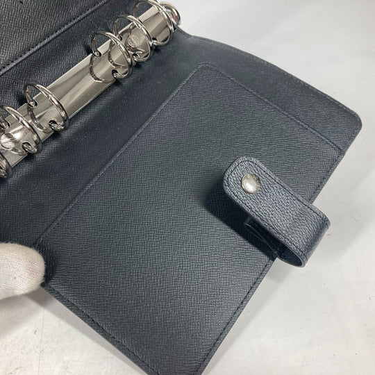 LOUIS VUITTON Notebook cover R20242 Damier Grafitto Canvas black Damier Grafitte Agenda MM
