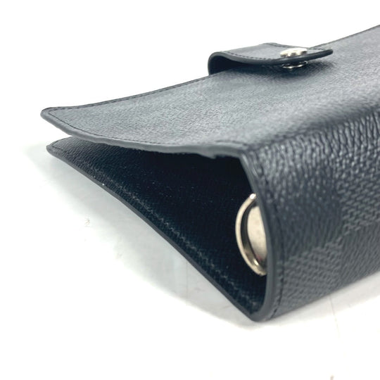 LOUIS VUITTON Notebook cover R20242 Damier Grafitto Canvas black Damier Grafitte Agenda MM
