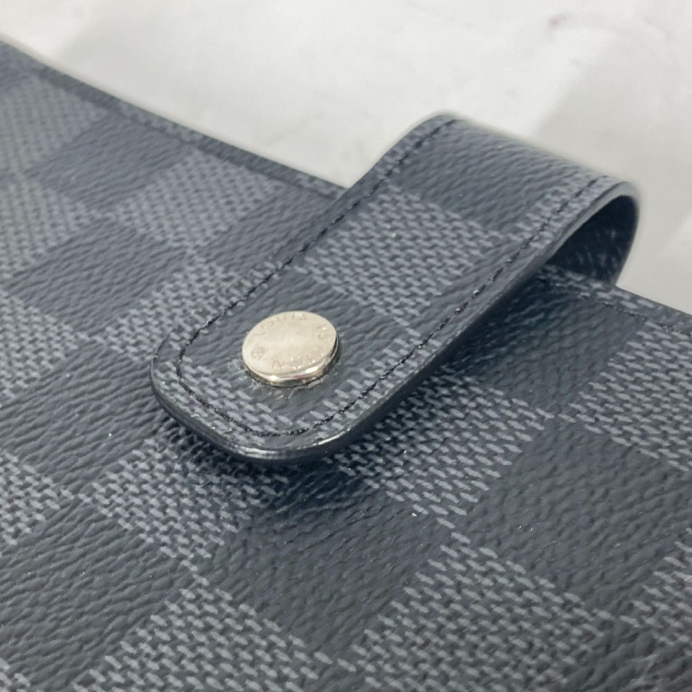 LOUIS VUITTON Notebook cover R20242 Damier Grafitto Canvas black Damier Grafitte Agenda MM