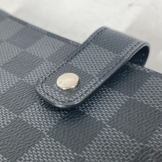LOUIS VUITTON Notebook cover R20242 Damier Grafitto Canvas black Damier Grafitte Agenda MM