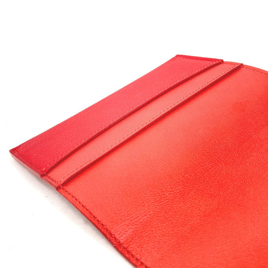 LOUIS VUITTON Notebook cover M58151 , Veau Cashmere Leather Red Couverture Carnet PM