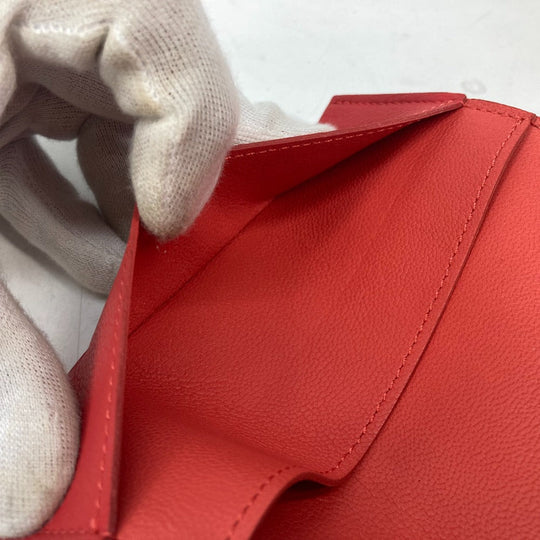 LOUIS VUITTON Notebook cover M58151 , Veau Cashmere Leather Red Couverture Carnet PM