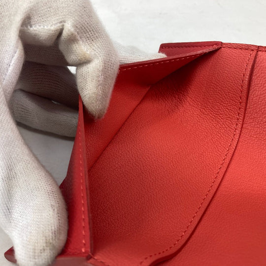 LOUIS VUITTON Notebook cover M58151 , Veau Cashmere Leather Red Couverture Carnet PM