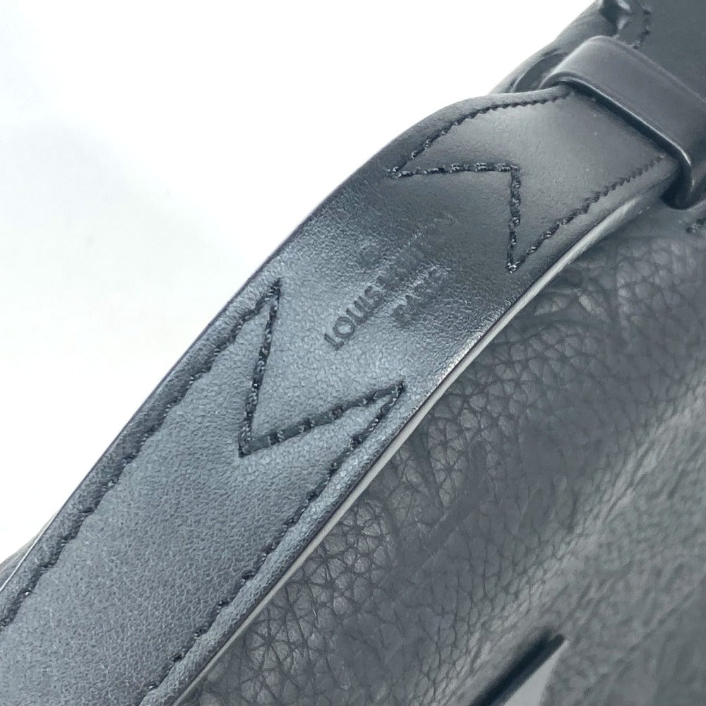 LOUIS VUITTON Handbag M20835 Taurillon Clemence Leather black Monogram Taurillon Clemence S-Lock Briefcase mens Used Authentic