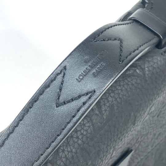 LOUIS VUITTON Handbag M20835 Taurillon Clemence Leather black Monogram Taurillon Clemence S-Lock Briefcase mens Used Authentic