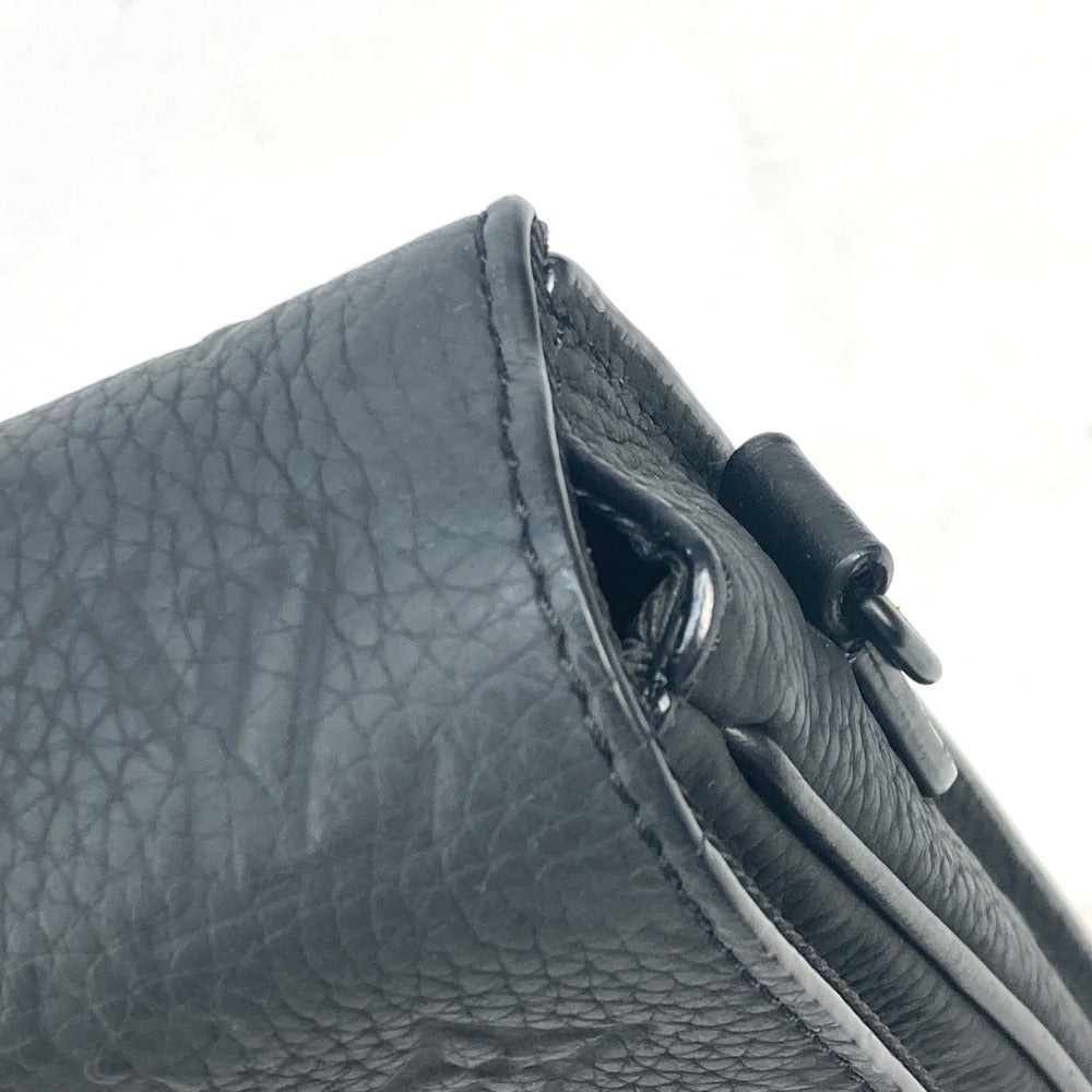 LOUIS VUITTON Handbag M20835 Taurillon Clemence Leather black Monogram Taurillon Clemence S-Lock Briefcase mens Used Authentic