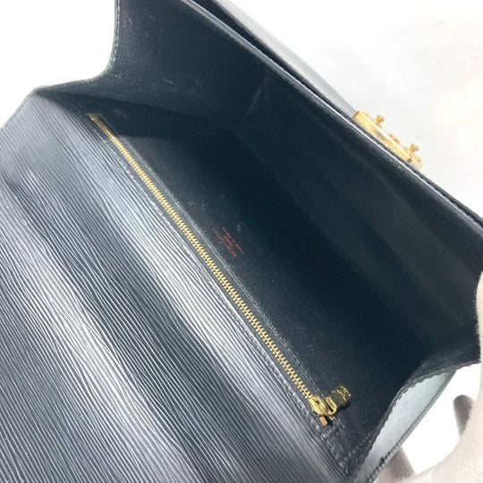 LOUIS VUITTON Handbag M52122 Epi Leather black Epi Monceau mens Used Authentic