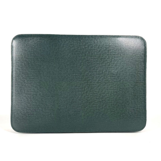 LOUIS VUITTON Business bag M30064 Taiga Leather green Taiga Baltic
