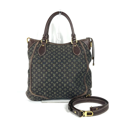LOUIS VUITTON Shoulder Bag M95617 Monogram mini canvas Brown Monogram mini run Buzasu Anjoul Women Used Authentic
