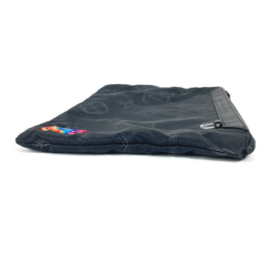 LOUIS VUITTON Clutch bag M80142 Nylon black Monogram Reversible A4 Pochette unisex(Unisex) Used Authentic