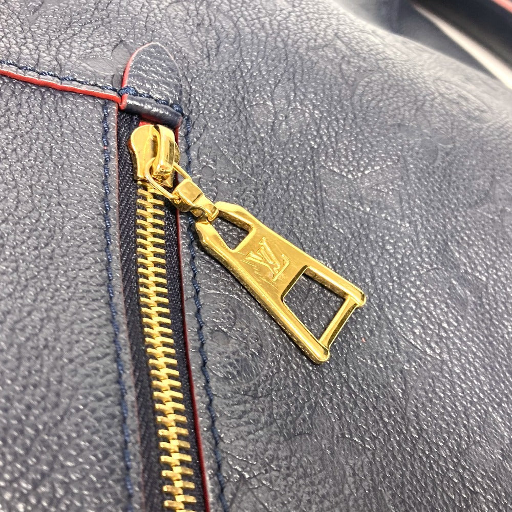 LOUIS VUITTON Shoulder Bag M44012 Monogram Ann Platt Leather Navy Monogram Ann Platt Merry Women Used Authentic