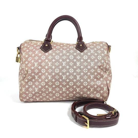 LOUIS VUITTON Handbag M56704 Monogram Ideal Red Monogram Ideal speedy bandouliere30 Women Used Authentic