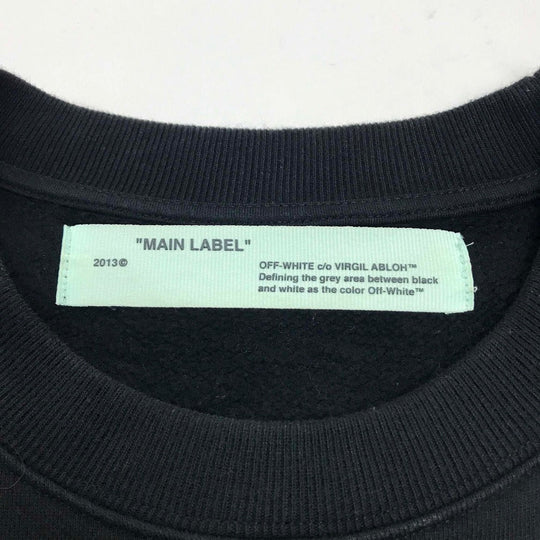 OFF-WHITE sweat cotton black one piece MODERN ROMANCE WOMAN Women M Used Authentic