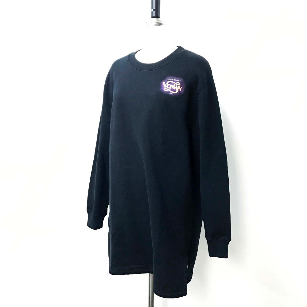 OFF-WHITE sweat cotton black one piece MODERN ROMANCE WOMAN Women M Used Authentic