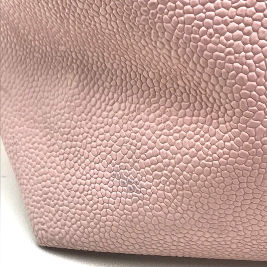 Herve Chapelier Handbag canvas Light pink x brown Boat type Women Used Authentic
