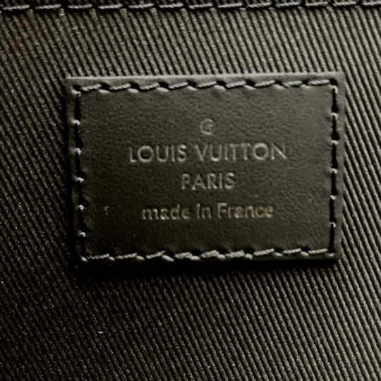 LOUIS VUITTON Clutch bag N60390 Damier canvas Brown Damier Giant Pochette Jules mens Used Authentic