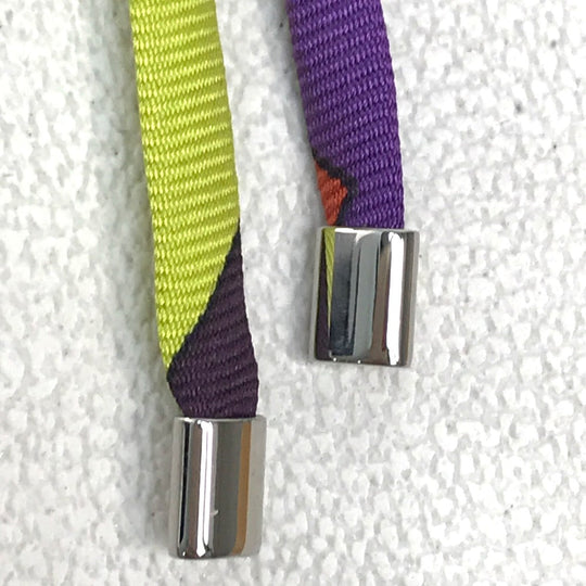 HERMES charm Chevre / Silk Pink purple / orange Samarkand Women Used Authentic