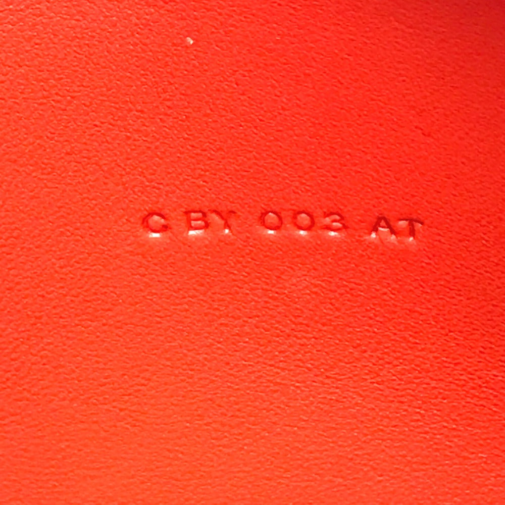 HERMES Long Wallet Purse Togo Orange red Dogon GM Dogon Duo unisex Secondhand Authentic