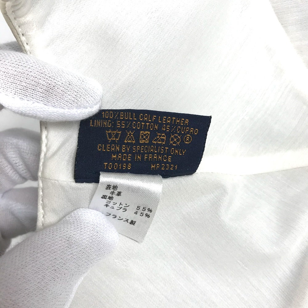 LOUIS VUITTON hat MP2321 Monogram Ann Platt Leather white Monogram Ann Platt Casquette Quill 1.0 unisex(Unisex) TU Used Authentic