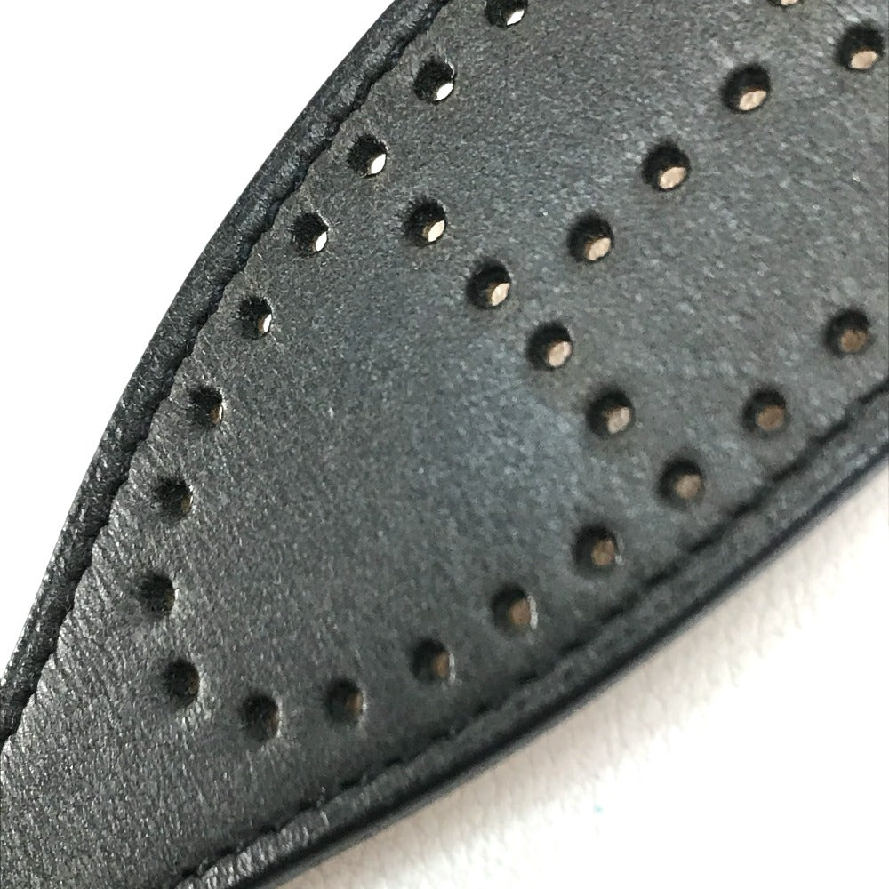 HERMES bracelet leather Black / brown Accessories Evelyn unisex(Unisex) Used Authentic