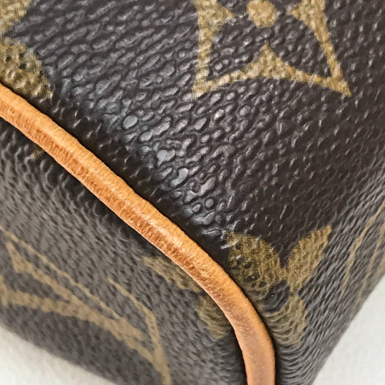 LOUIS VUITTON Handbag M51902 Monogram canvas Brown Monogram Sonatine Women Used Authentic
