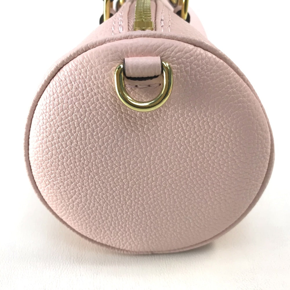 LOUIS VUITTON Handbag M45707 Monogram Ann Platt Leather pink Monogram Ann Platt Papillon BB Women Used Authentic