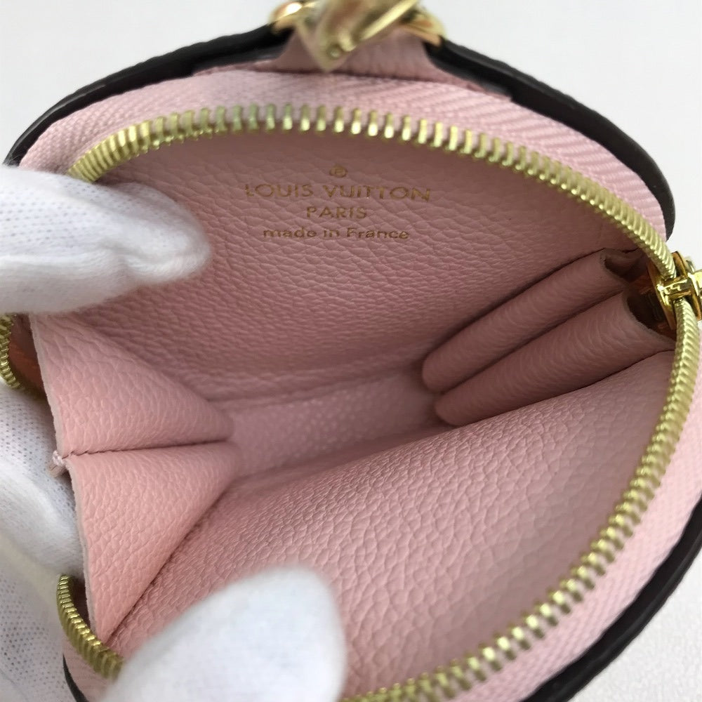 LOUIS VUITTON Handbag M45707 Monogram Ann Platt Leather pink Monogram Ann Platt Papillon BB Women Used Authentic