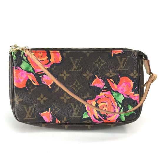 LOUIS VUITTON Pouch M48615 Monogram canvas Brown Monogram rose Pochette Accessoar Women Used Authentic