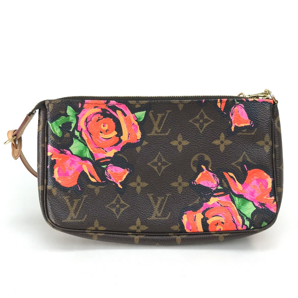 LOUIS VUITTON Pouch M48615 Monogram canvas Brown Monogram rose Pochette Accessoar Women Used Authentic