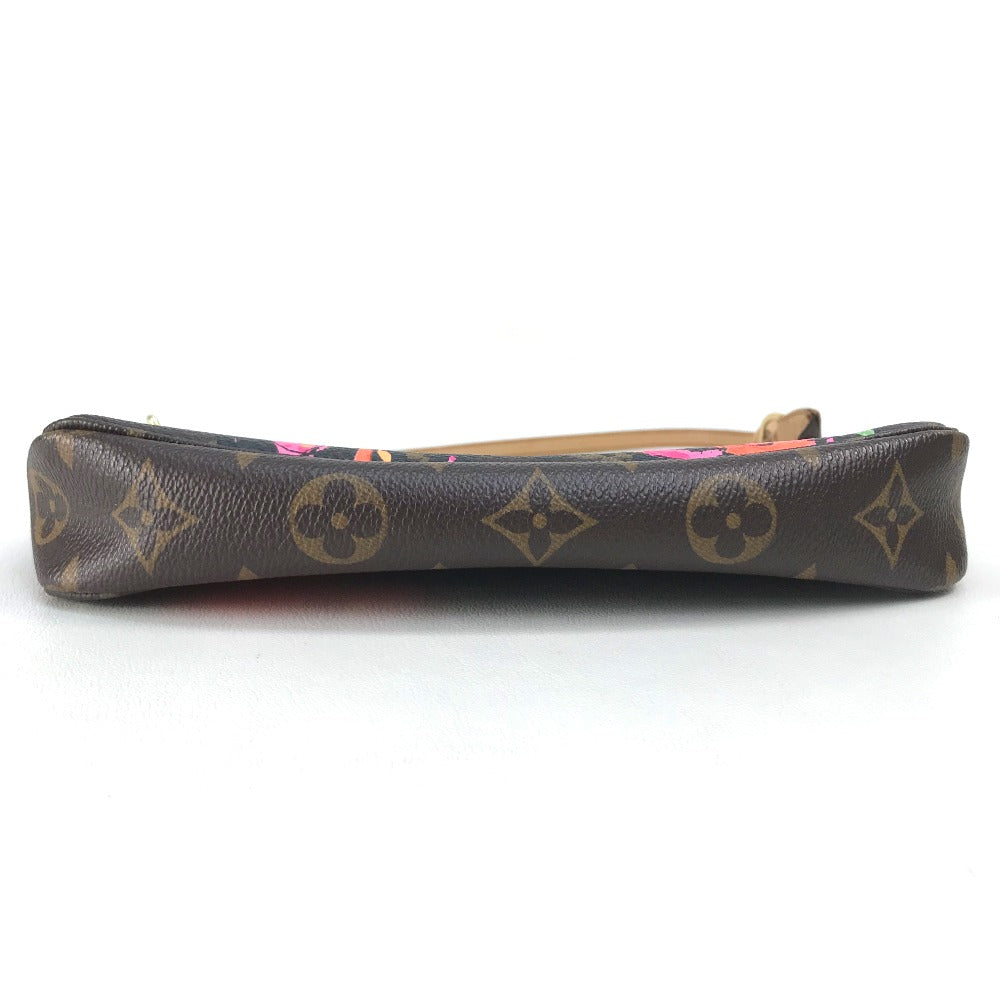 LOUIS VUITTON Pouch M48615 Monogram canvas Brown Monogram rose Pochette Accessoar Women Used Authentic