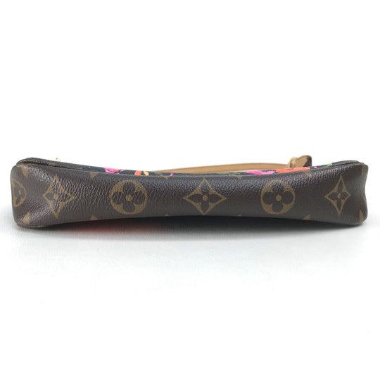 LOUIS VUITTON Pouch M48615 Monogram canvas Brown Monogram rose Pochette Accessoar Women Used Authentic