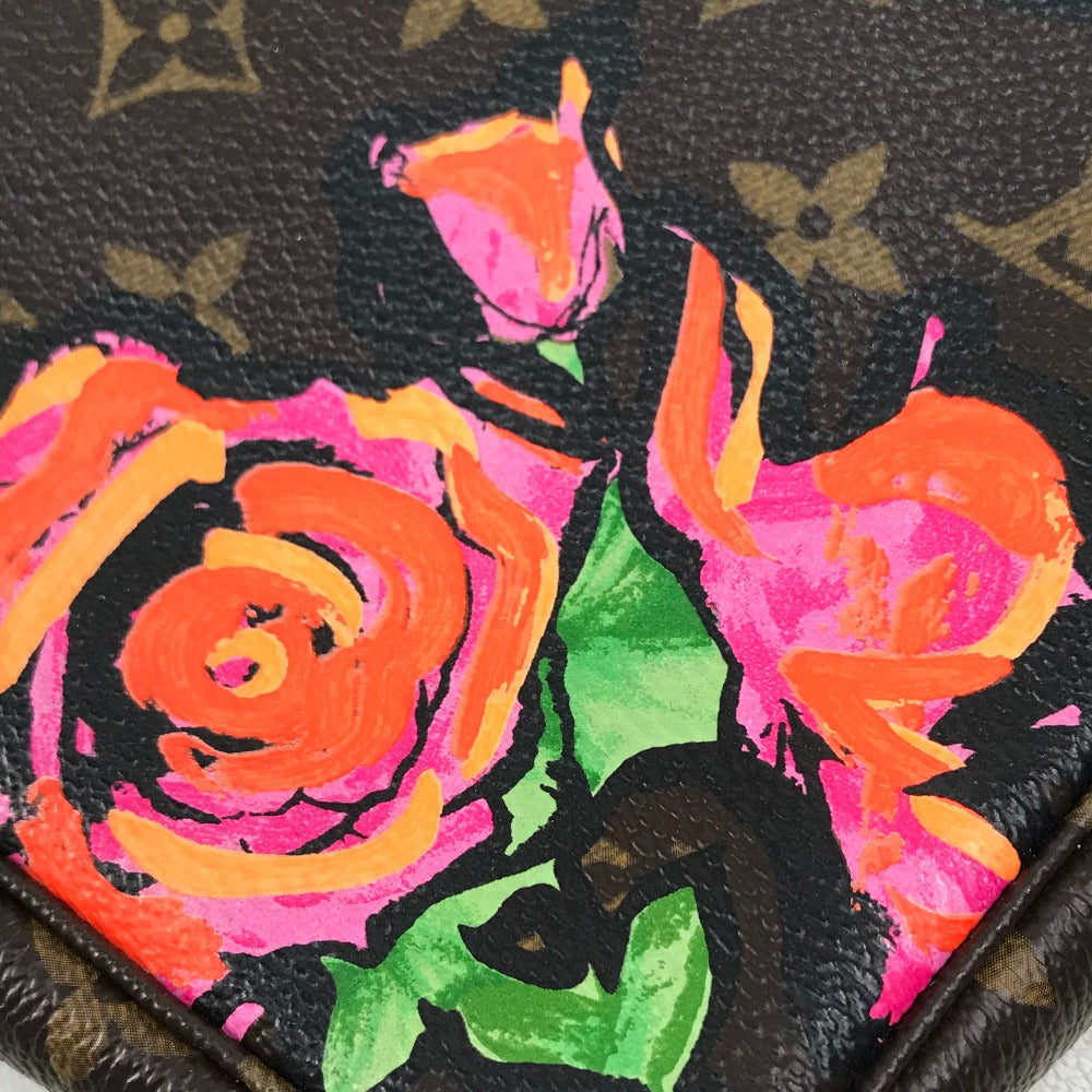 LOUIS VUITTON Pouch M48615 Monogram canvas Brown Monogram rose Pochette Accessoar Women Used Authentic