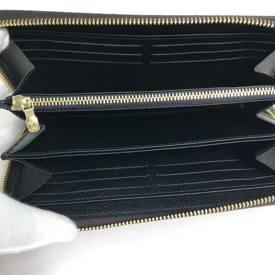 LOUIS VUITTON Long Wallet Purse M69353 Monogram giant canvas Brown Monogram Giant Zippy wallet Women Used Authentic