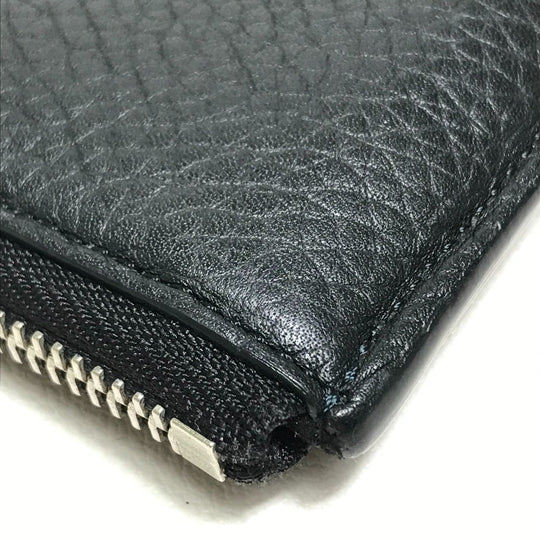 LOUIS VUITTON Clutch bag M67756 Taurillon Clemence Leather black LV Circle bag mens Used Authentic