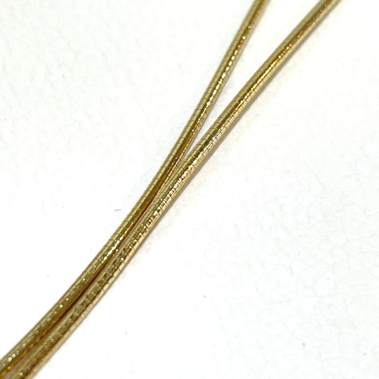 HERMES Necklace SV925 Gold x Blue Chene Dunkle Isatis to Saint Colori Women Used Authentic