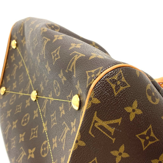 LOUIS VUITTON Handbag M40144 Monogram canvas Brown Monogram Tivoli GM Women Used Authentic