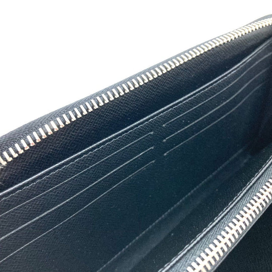 LOUIS VUITTON Long Wallet Purse M64838 Epi Leather black Epi Zippy wallet mens(Unisex) Used Authentic