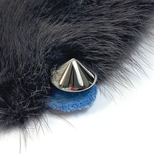 FENDI Other fashion goods cashmere Blue x gray False collar Attached color Women Used Authentic