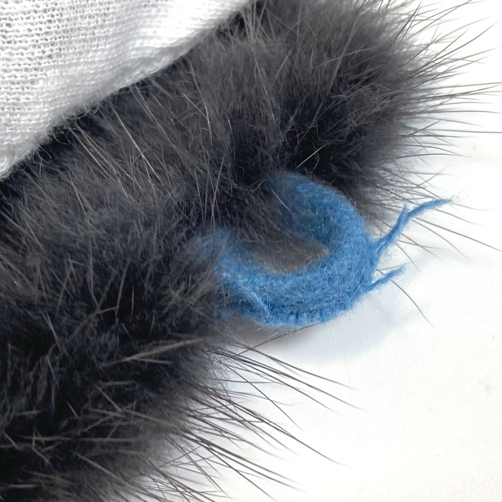 FENDI Other fashion goods cashmere Blue x gray False collar Attached color Women Used Authentic